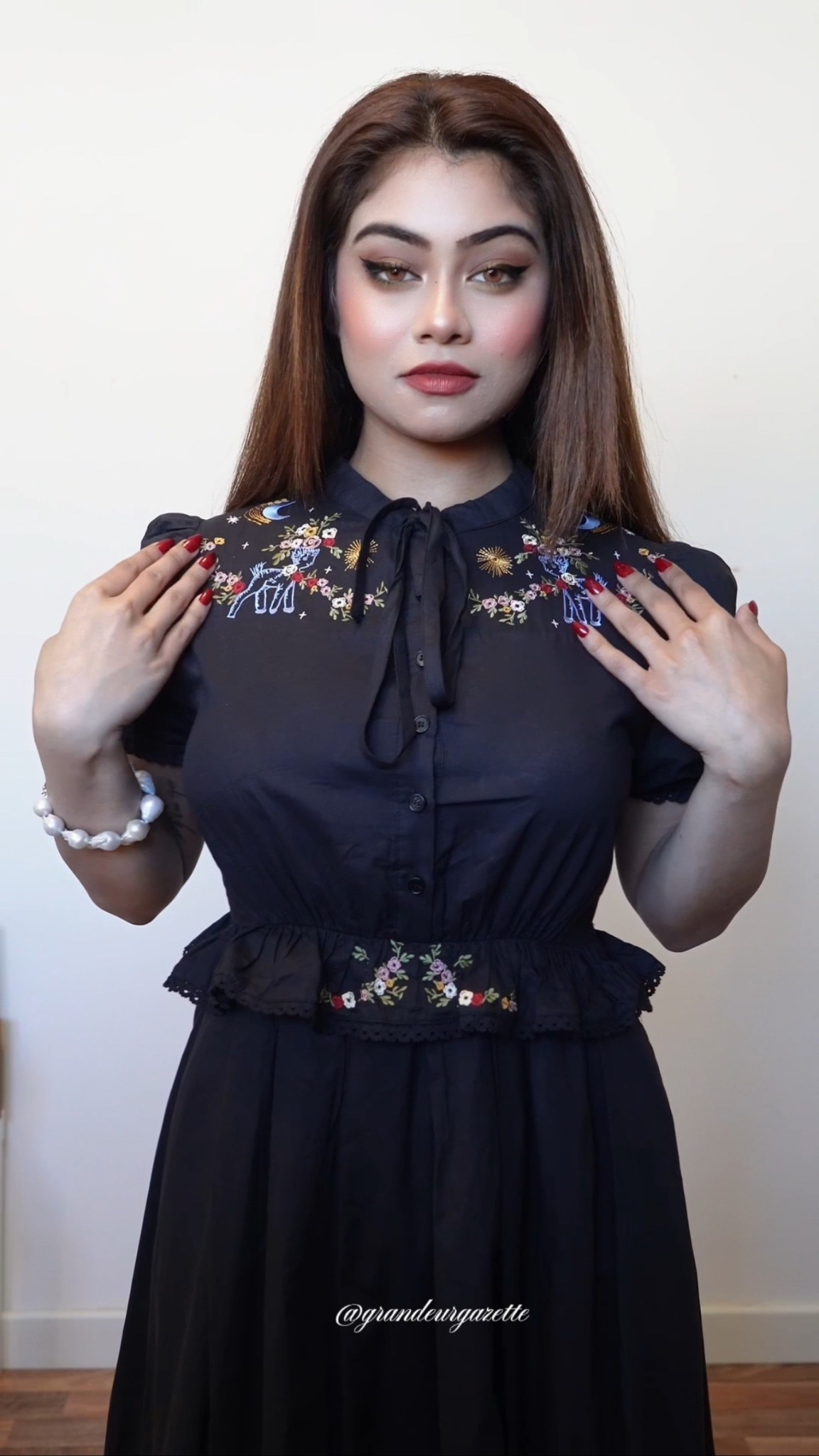 Midi dress , back spring dress , black floral dress , summer black dress 

#LTKuk #LTKdresses #LTKspring