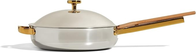 Our Place Titanium Always Pan Pro - 10.6” (2.8 Qt) No-Coating Nonstick Skillet | Tri-Ply Titani... | Amazon (US)