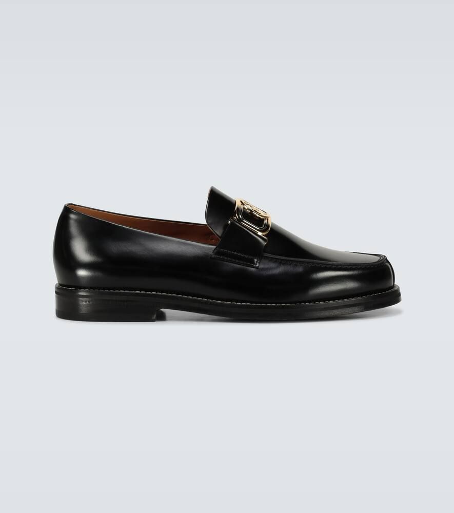 Swan loafers with logo buckle | Mytheresa (INTL)