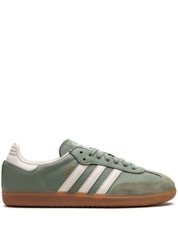 Adidas Samba OG "Green/White" Sneakers - Farfetch | Farfetch Global