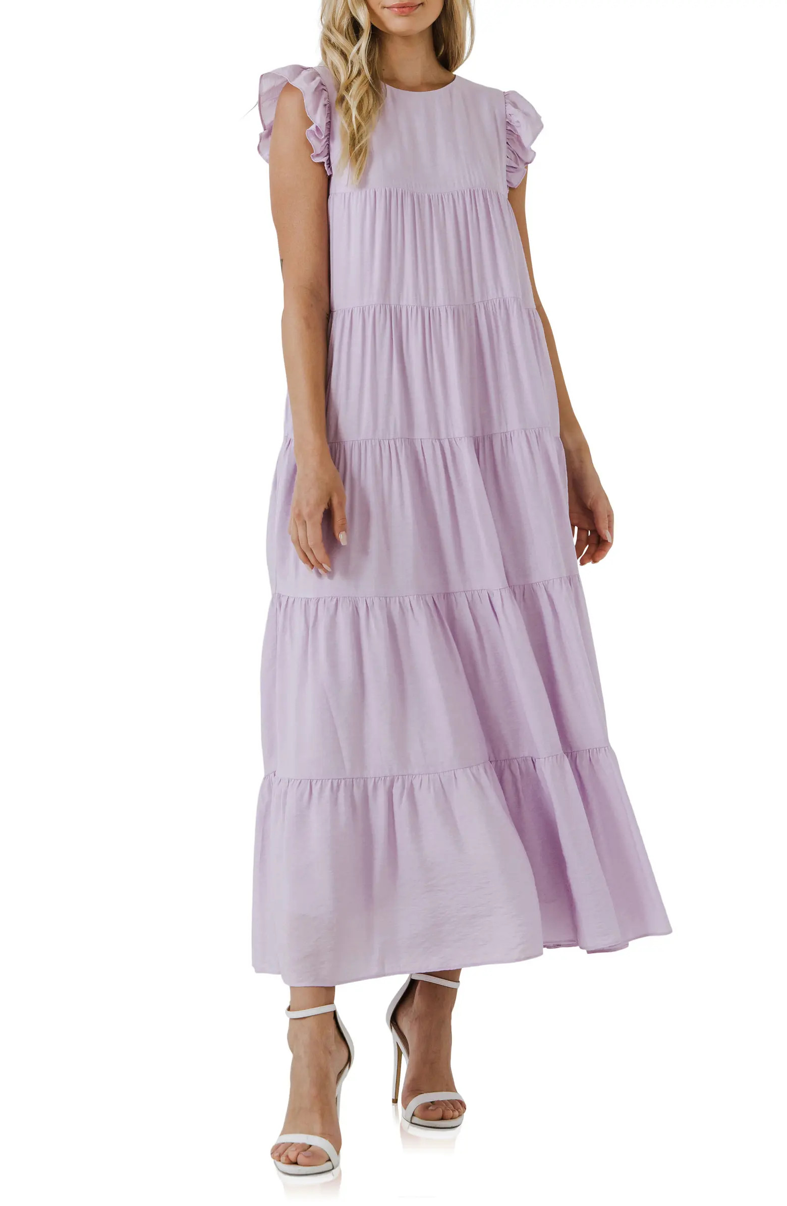 English Factory Tiered Maxi Dress | Nordstrom | Nordstrom