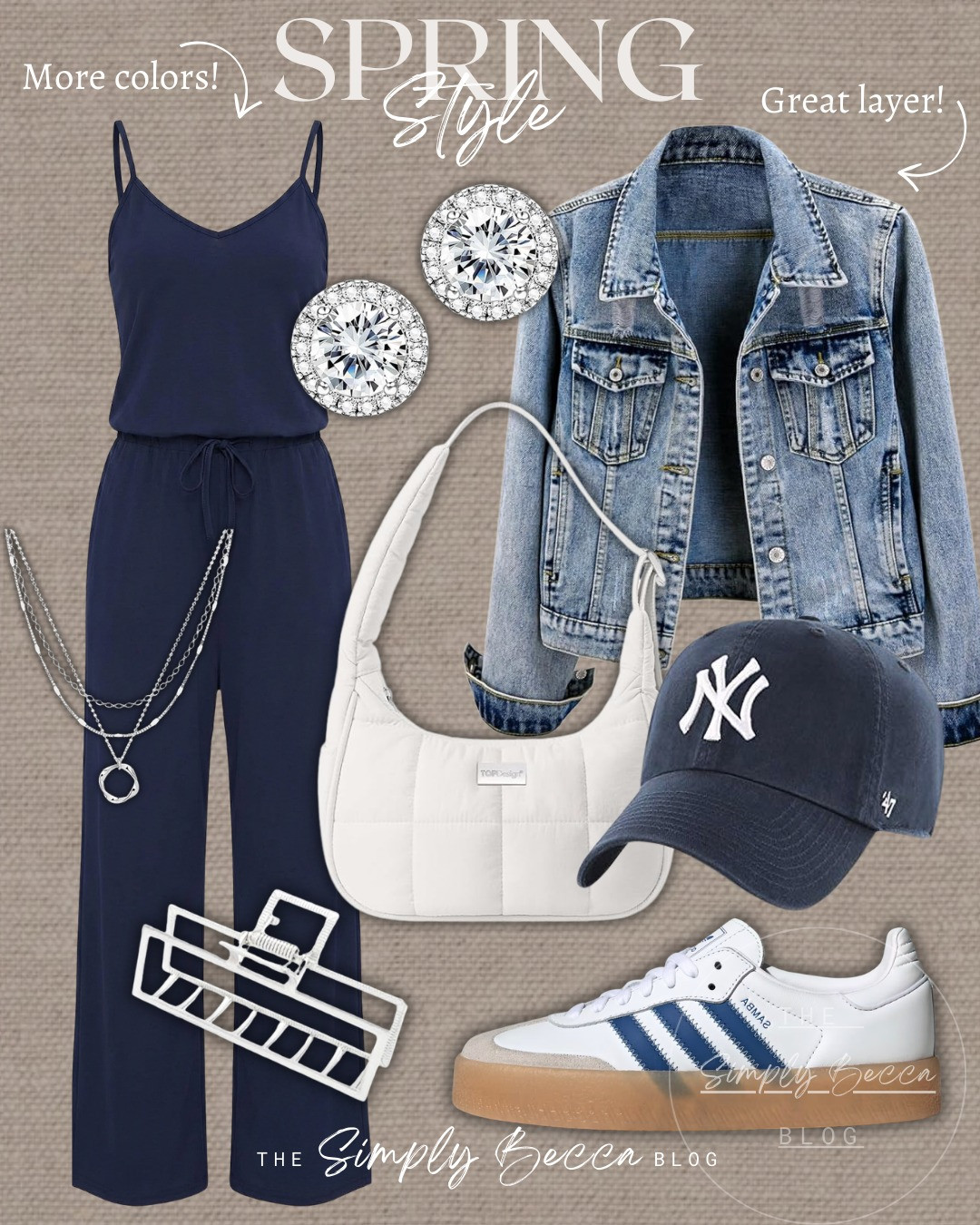 I lovvveeee this jumpsuit 😍

@amazon @adidas #ltkwomens #sambas #jumpsuit #studearrings #quiltedpurse 

 #LTKootd #LTKmomlife #LTKPetite