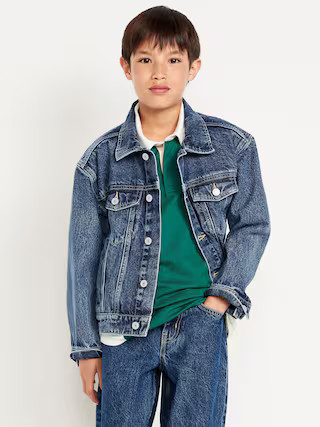 Non-Stretch Jean Trucker Jacket for Boys | Old Navy (US)