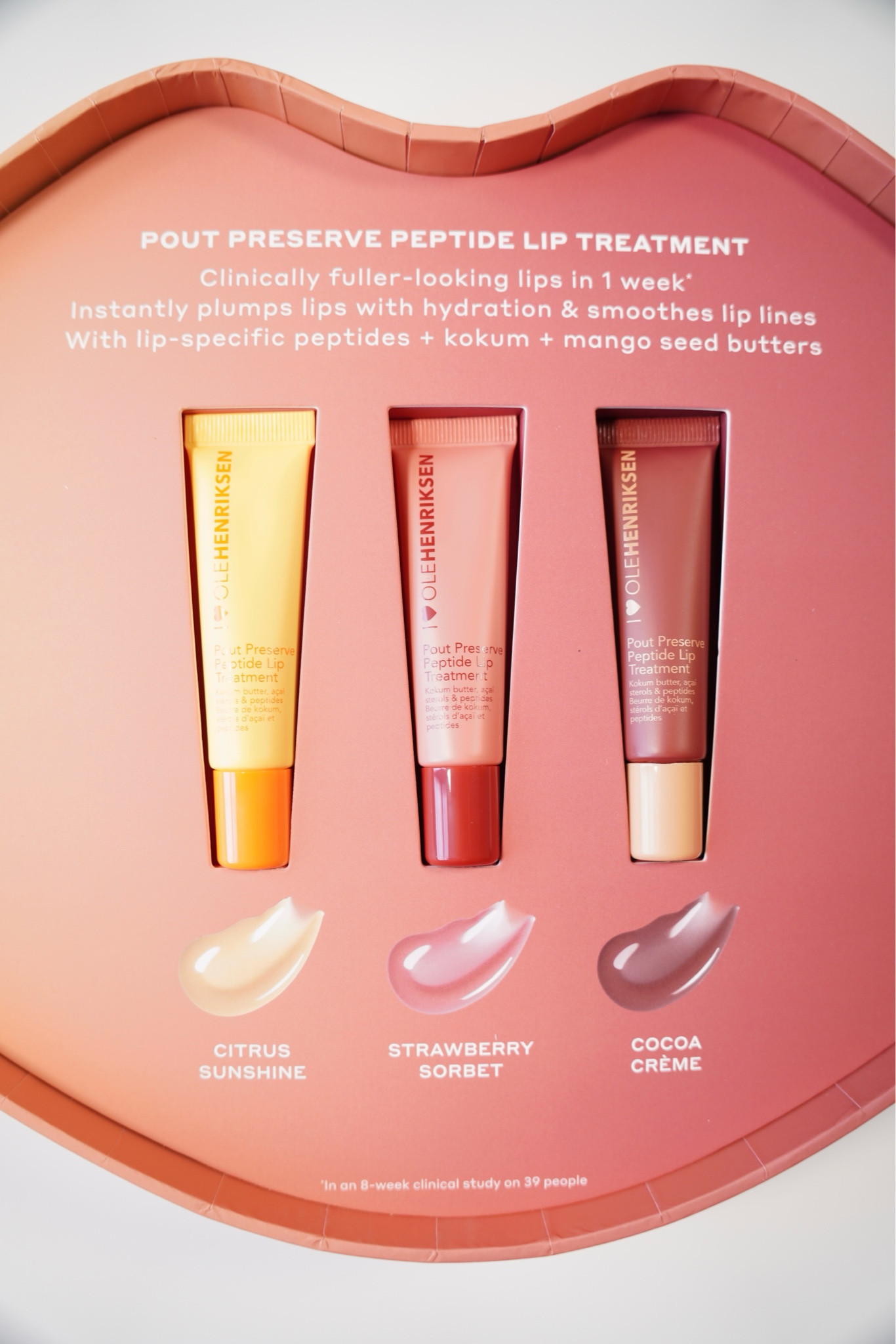 olehenriksen peptide lip balms! the are amazing, the strawberry sorbet one is my favorite 🥰

#LTKFindsUnder50 #LTKBeauty #LTKVideo