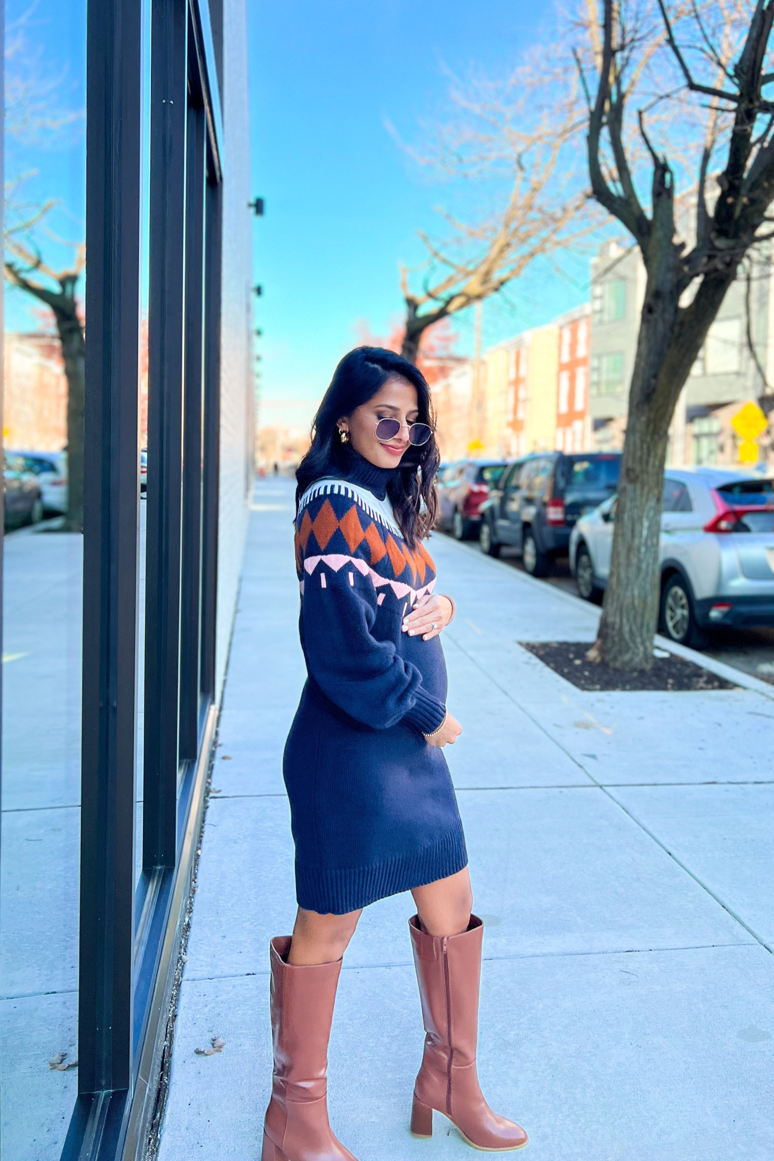 the cutest little dress from Walmart! bump friendly but not maternity 🤌🏽 and SO cozy and warm! #sweaterdress #walmart #walmartfashion #affordable

#LTKfit #LTKstyletip #LTKbump