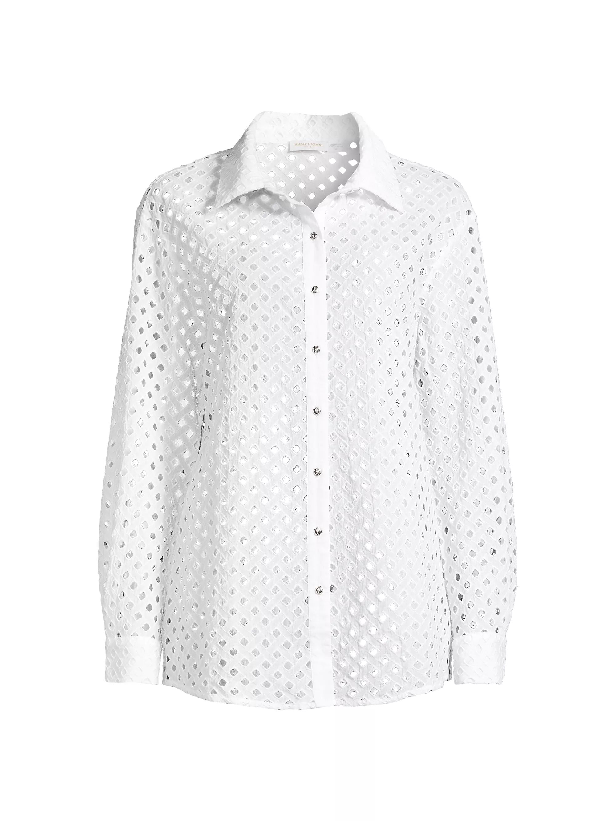 Gary Cotton Long-Sleeve Shirt | Saks Fifth Avenue