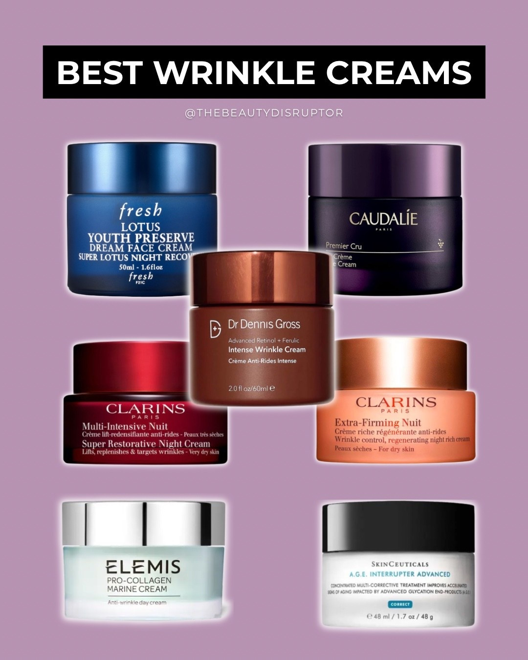 We can’t turn back the hands of time, but we can get ahold of aging skin. 

Boost your glow, and maintain a youthful looking appearance with these top wrinkle creams.

These miracle face creams work wonders on aging skin. So, if you want to boost your skincare routine, and get a radiant complexion, try one of these highly recommended face moisturizers. 🧴✨

#skincare #wrinklecreams #antiaging #moisturizers 

#LTKselfcare #LTKBeauty #LTKOver40