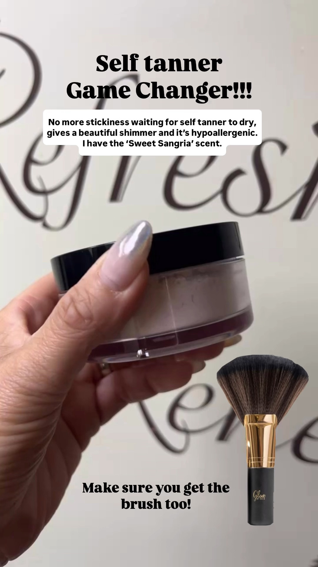 This powder is a Game Changer for my self tanning routine!! Sets your self tanner instantly so no more stickiness, it has a beautiful shimmer and it’s a smooth feeling plus it smells so good too! I got the scent ‘Sweet Sangria’ which gives Baccarat Rouge vibes. beauty routine, the charcoal bar is good for removing self tanner  also link to my favorite self tanner. #LaidbackLuxeLife

Hey Beautiful! Feel free to comment on this post if you have any questions! 🫶🏽

Follow me for more fashion finds, beauty faves, lifestyle, home decor, sales and more! So glad you’re here!! XO, Karma

#LTKgrwm #LTKBeauty #LTKOver40