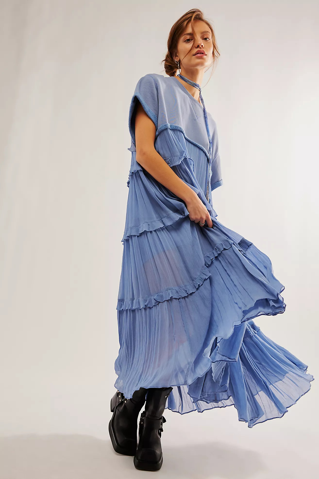 Stacy Midi Dress | Free People (Global - UK&FR Excluded)