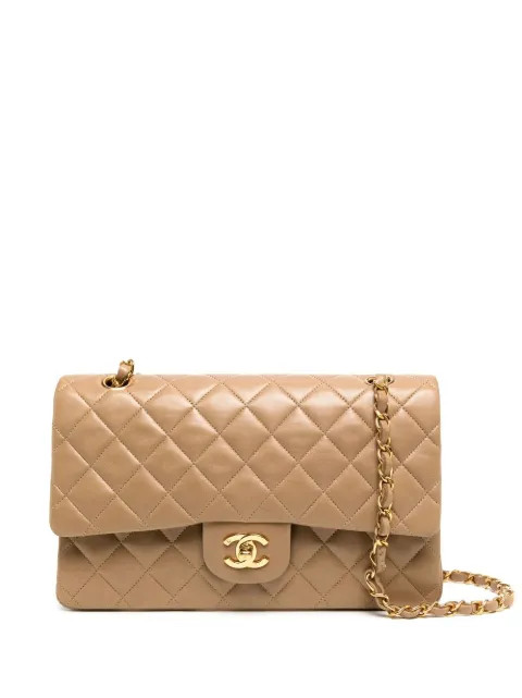 Chanel Pre-Owned 1995 Medium Double Flap Shoulder Bag - Farfetch | Farfetch Global