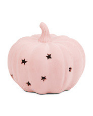 Outdoor Safe Ceramic Cut Out Pumpkin | TJ Maxx