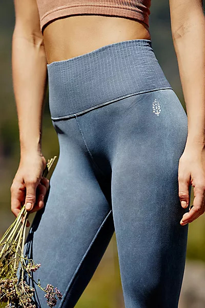 High-Rise 7/8 Length Good Karma Leggings | Free People (Global - UK&FR Excluded)
