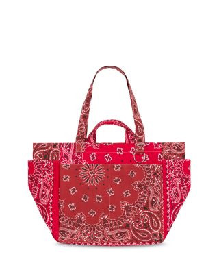 Call it By Your Name Sac Picnic Large Red Paisley Cotton Shoulder Bag | Bloomingdale's Handbags | Bloomingdale's (US)