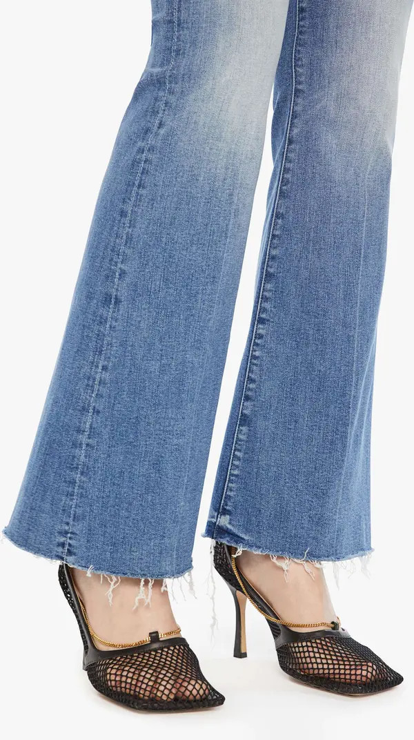 MOTHER Fray Hem Bootcut Jeans | Nordstrom | Nordstrom