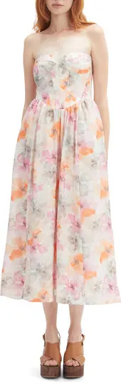Lola Floral Strapless Corset Dress | Nordstrom Rack