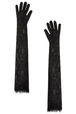 Bronx and Banco Lace Gloves in Black from Revolve.com | Revolve Clothing (Global)