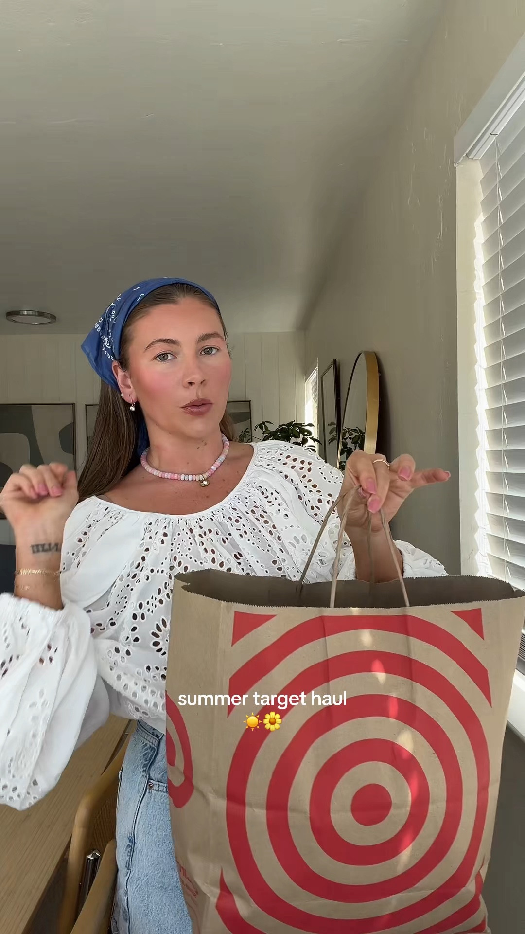 Wearing a medium in everything 