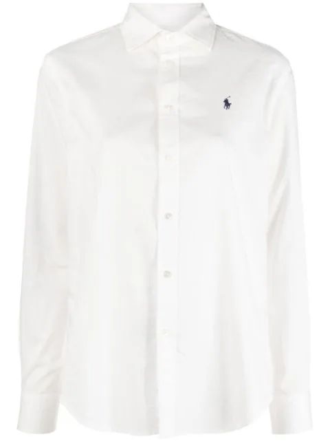 Polo Ralph Lauren long-sleeve Button Shirt - Farfetch | Farfetch Global