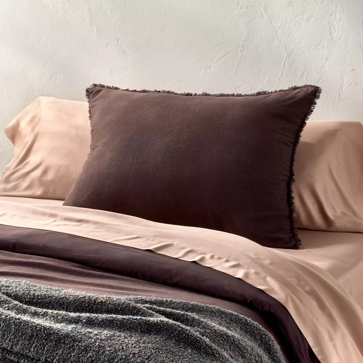 King Euro Heavyweight Linen Blend Throw Pillow - Casaluna™ | Target