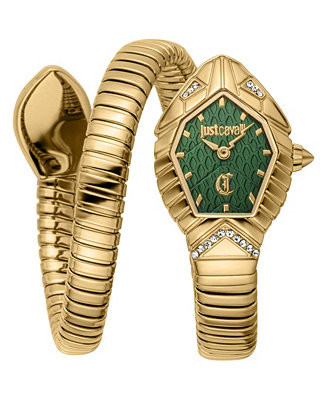 Women's Gold Stainless Steel Bracelet Watch, 34mm | Macy's