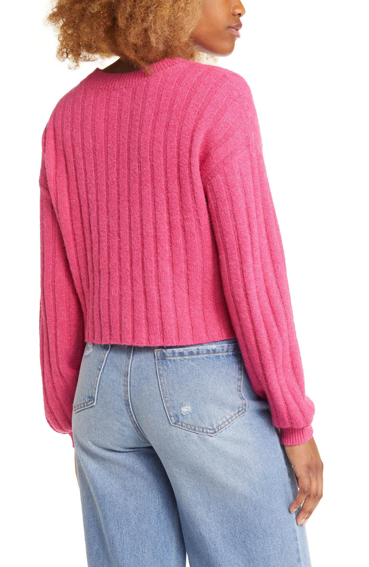 Ribbed Crewneck Sweater | Nordstrom
