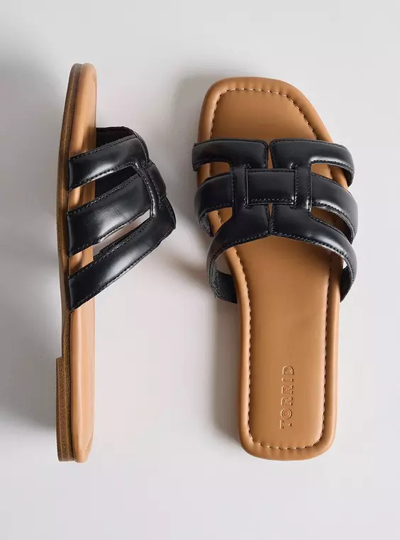 H Band Slide (WW) in Brown | Torrid (US & Canada)