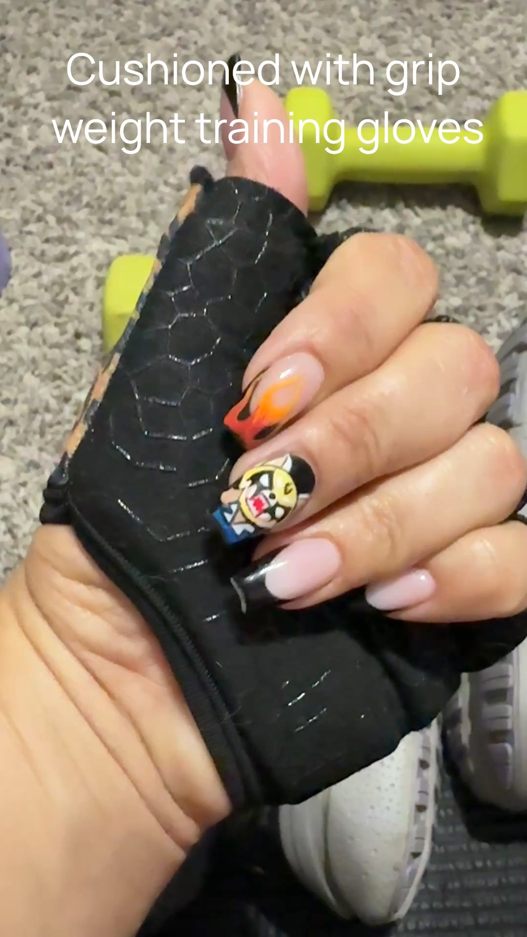 I’m so happy with these weight training gloves that I just picked up from Amazon. They are cushioned so lifting weights over 20 pounds no longer digs into my hands or the sweat causes them to slip and they have a cute animal print on the front part of them. The material on the top of the hand is lightweight of the hand does breathe the gloves do not go past the wrist, so there is more flow to the skin instead of trapping extra sweat along the wrist like some other weight training gloves do. 

These gloves are officially approved  🐾

#LTKHome #LTKPets #LTKActive