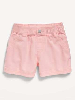 Twill Pull-On Shorts for Toddler Girls | Old Navy (US)