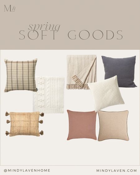 Refresh your home with some spring soft goods!

#LTKhome #LTKbeauty #LTKSeasonal