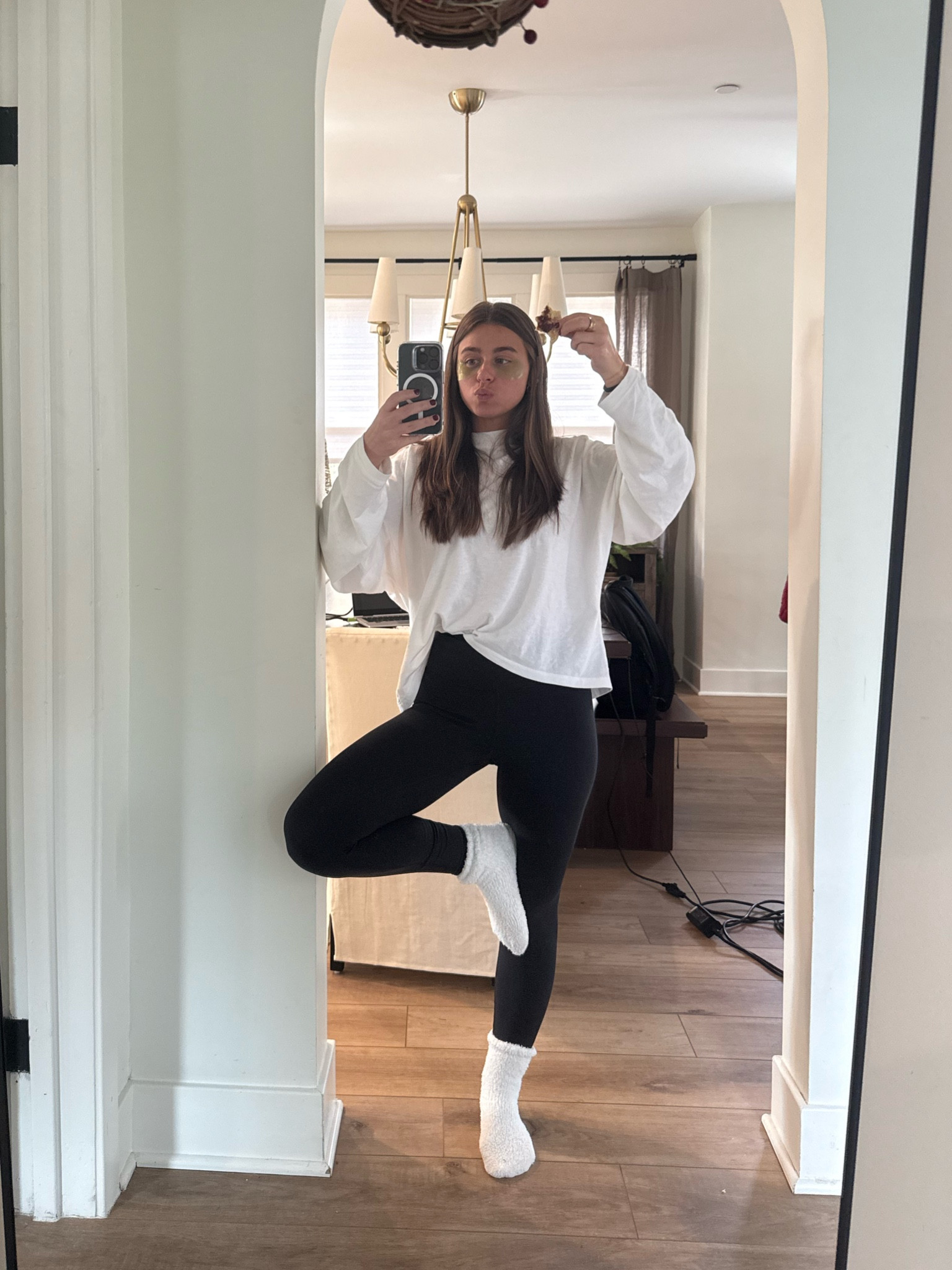 wearing XS in the top and XS Short in leggings!!

#LTKSeasonal #LTKHoliday #LTKSaleAlert