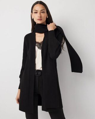 Convertible Scarf Cardigan | White House Black Market
