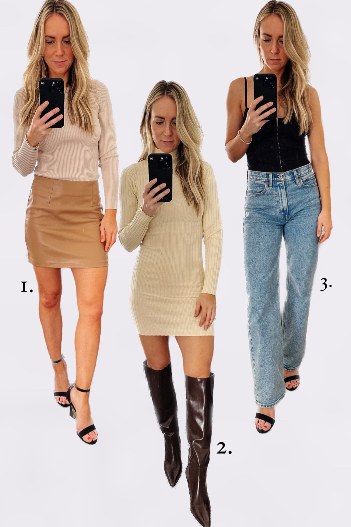 VALENTINES DAY - Linked all options that were still available! Some items the color I’m wearing is sold out. 