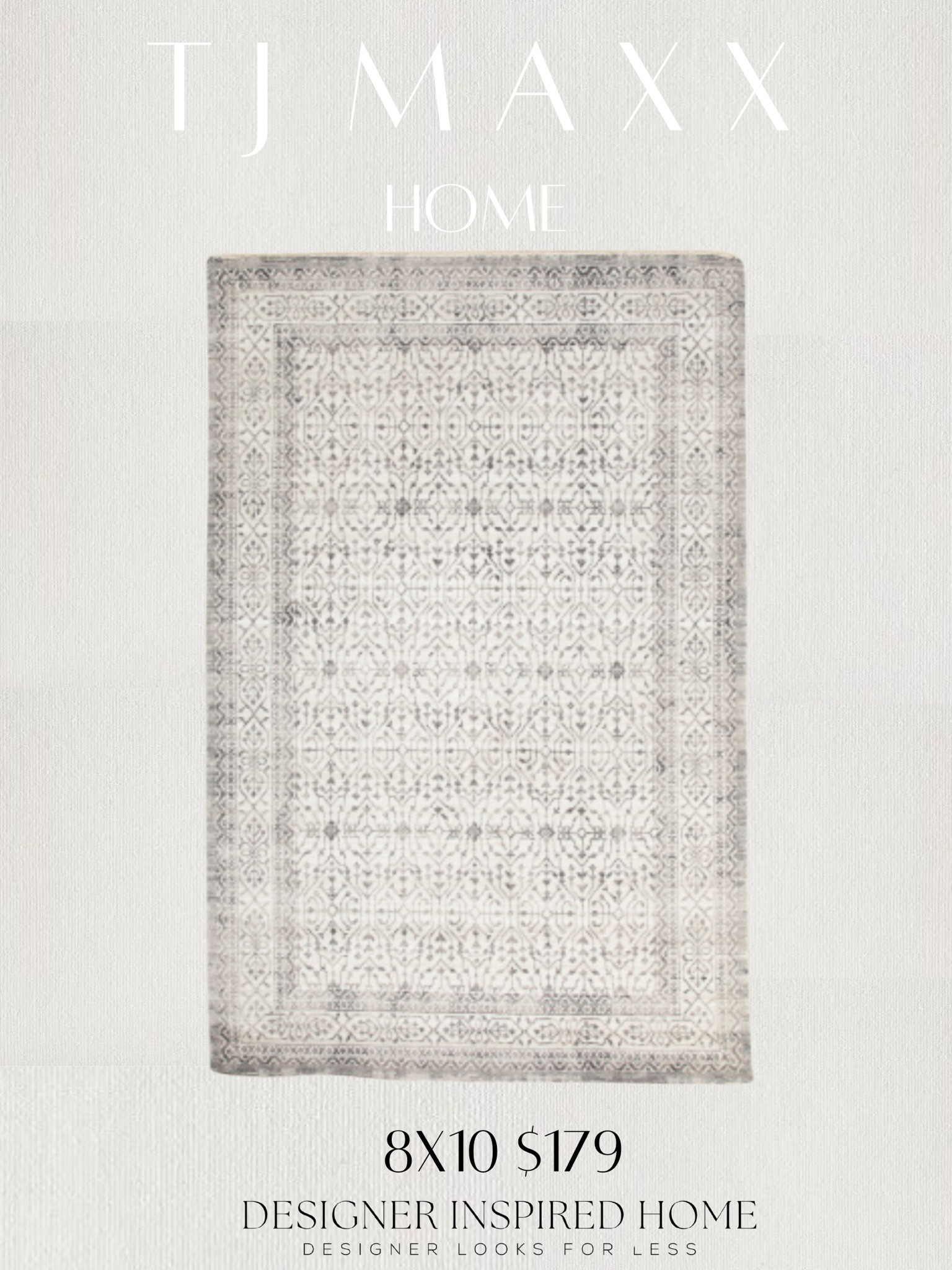 New arrival gorgeous rug from TJ Maxx!

#LTKHome