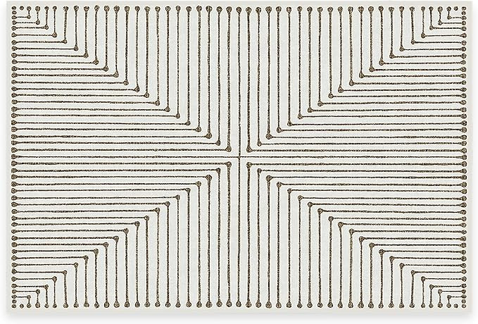 RUGGABLE x Jonathan Adler Washable Rug - Perfect Modern Area Rug for Living Room, Bedroom, Kitche... | Amazon (US)