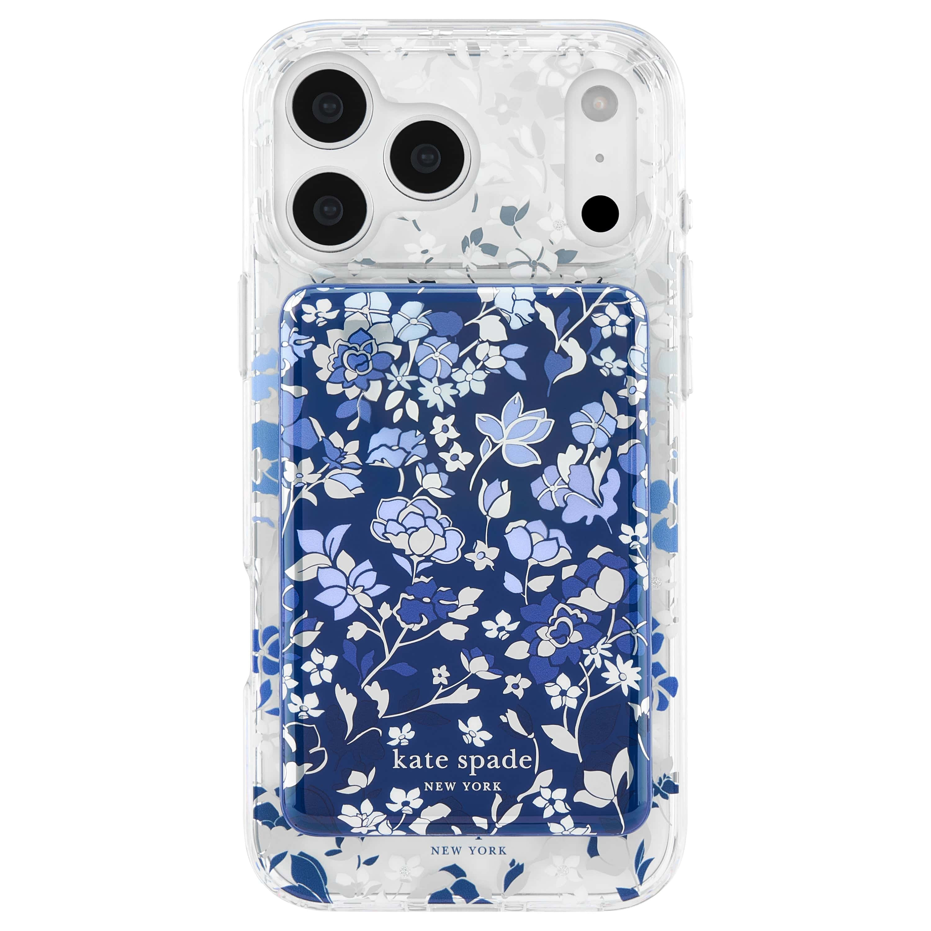 kate spade new york Flowerbed Blue MagSafe Battery Pack | Case-Mate