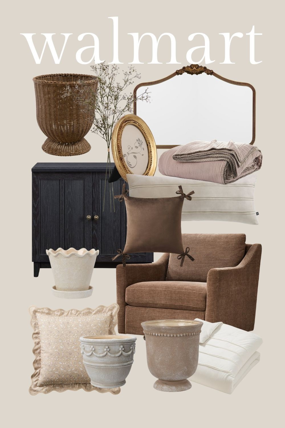 New arrivals at Walmart! New home decor and furniture, including the prettiest planters, a cute outdoor rug and outdoor patio set. 

#LTKHome #LTKFindsUnder50 #LTKFindsUnder100
