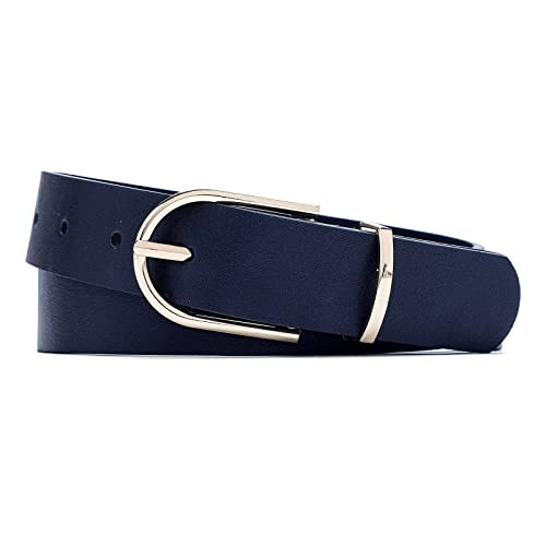 Earnda Women's Faux Leather Chic Belt for Ladies Jeans | Amazon (US)