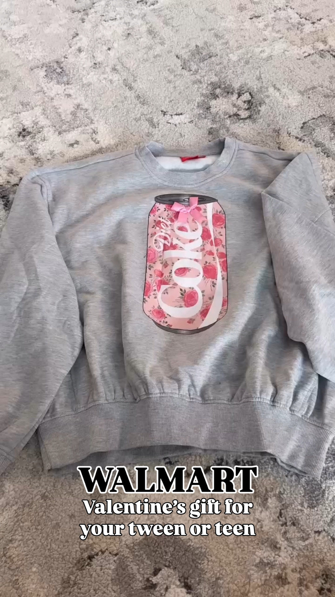 The cutest Diet Coke sweater from Walmart! I got an XXS for Emma! 

#LTKgrwm #LTKmomlife #LTKKids