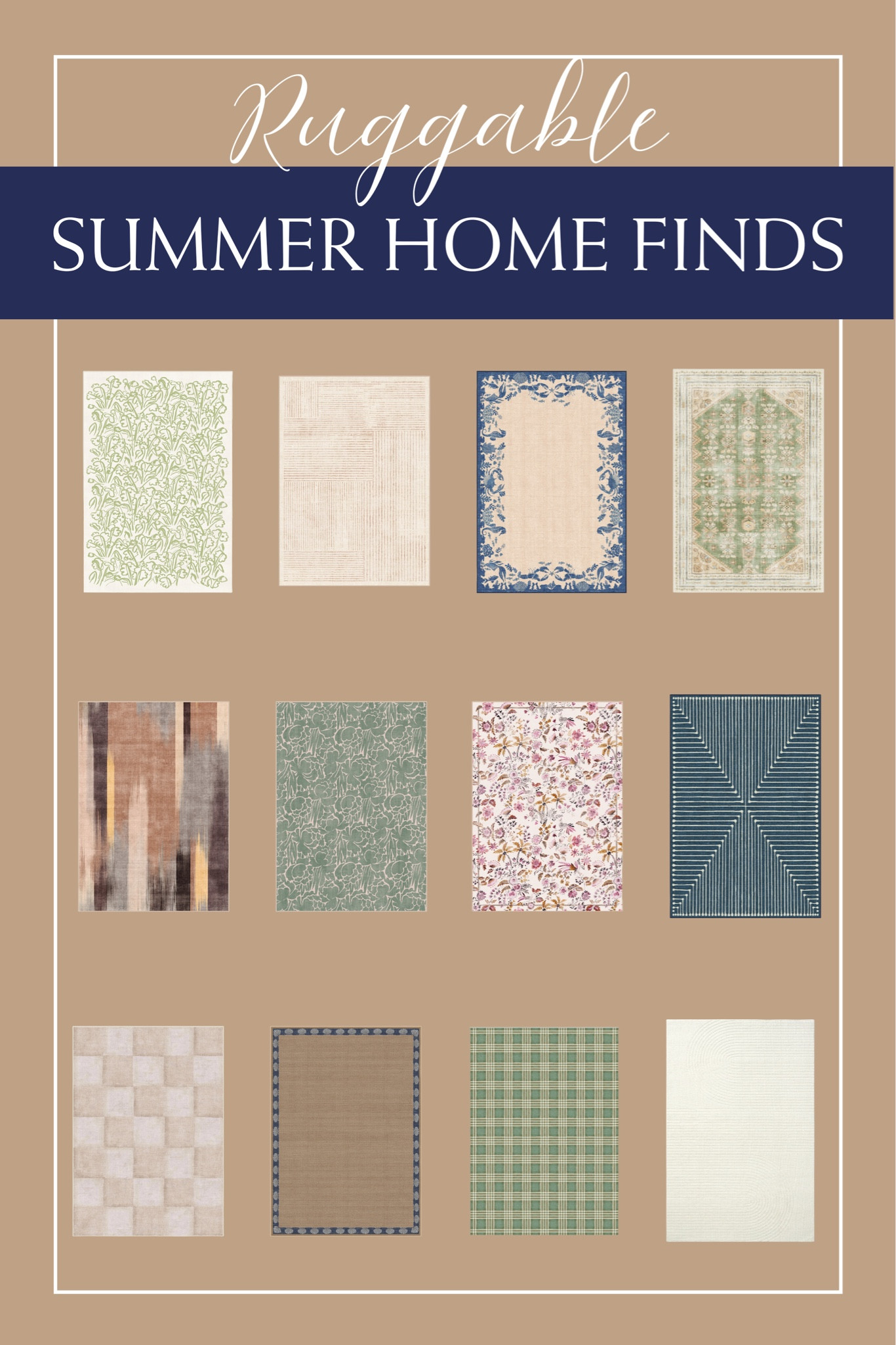 Check out these new and trending home finds from @ruggable to brighten up your summer spaces! ☀️🍉⛱️🌊🐚

#LTKHome #LTKSeasonal