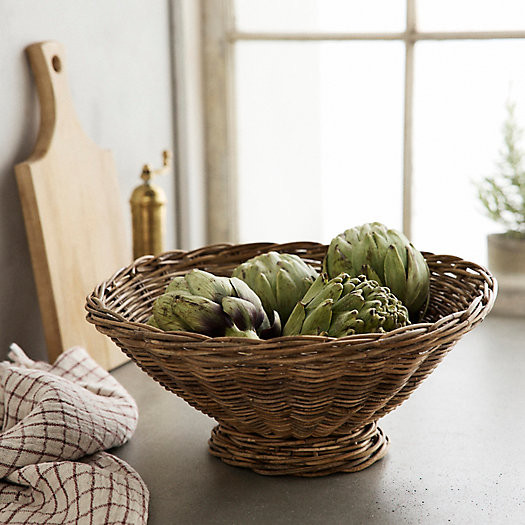 Woven Rattan Fruit Bowl | Terrain