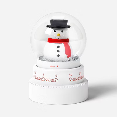 Christmas Figural Snowman Kitchen Timer - Wondershop™ | Target