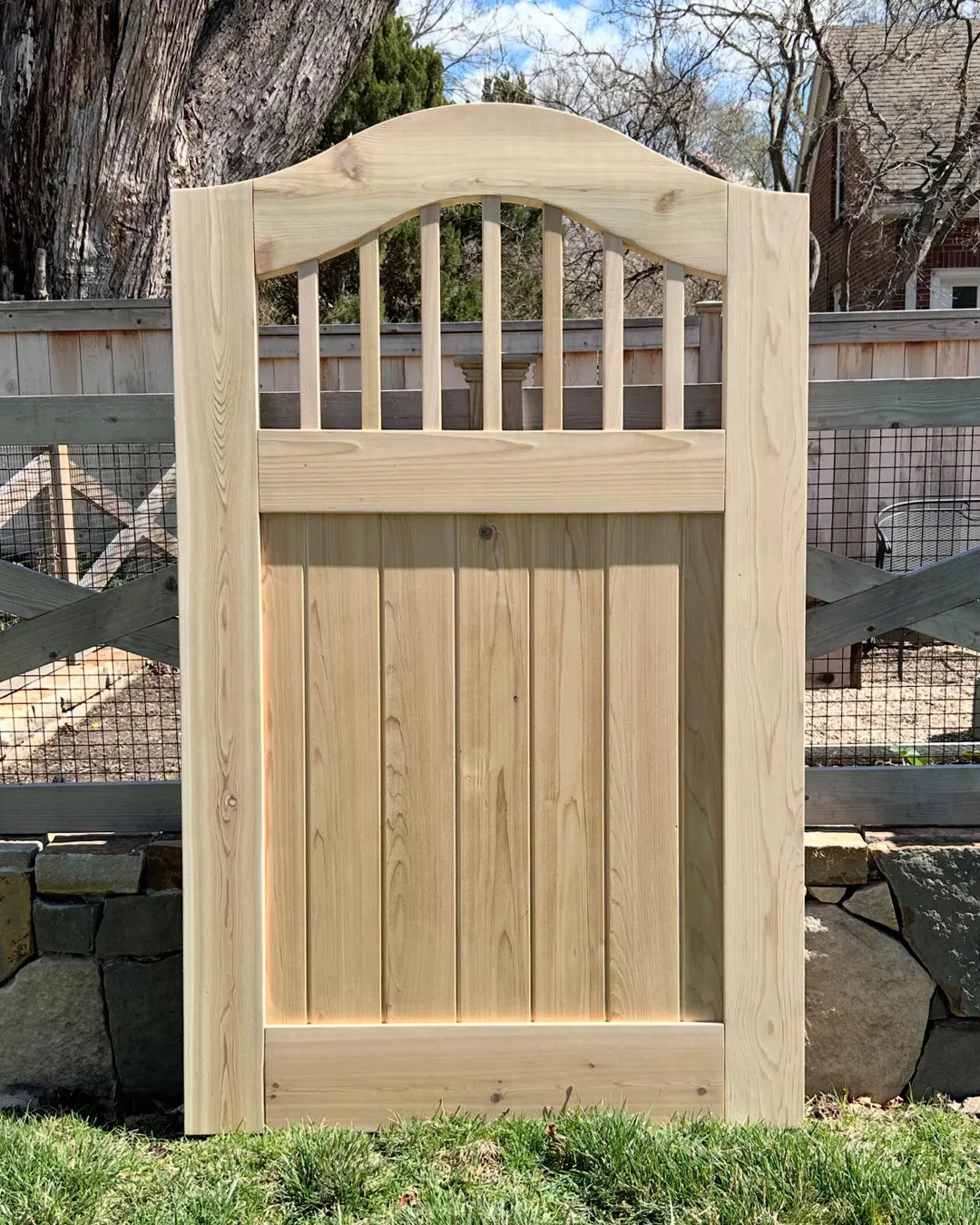 Tall Curved Arch Gate - Etsy | Etsy (US)