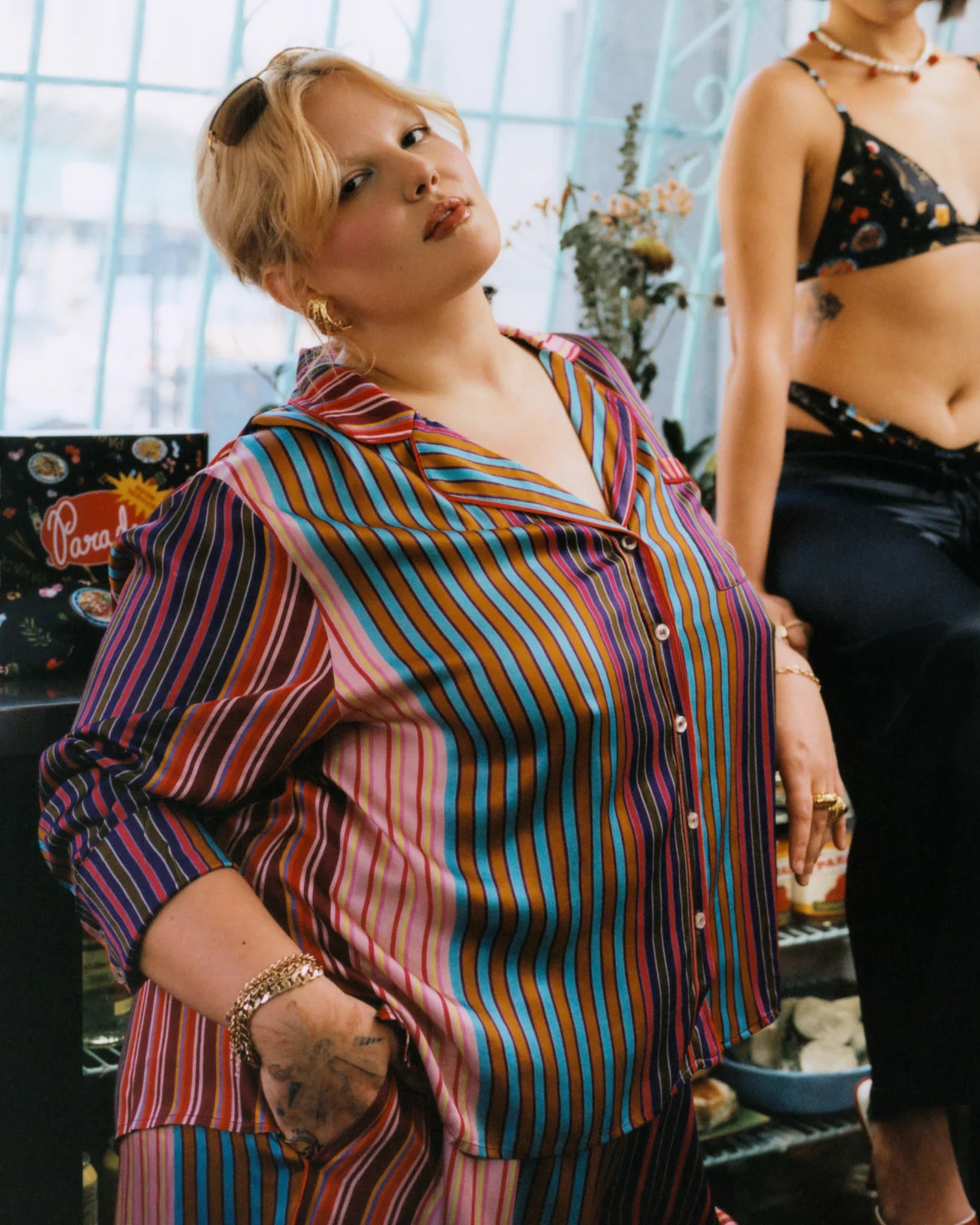 Luxe Dreams Long Sleeve Button Up | Parade