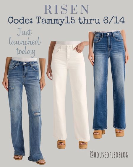 Social threads code: tammy15 thru 6/14. Risen, jeans, denim 

#LTKFindsUnder100 #LTKSaleAlert