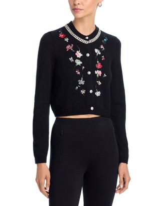 Tumbling Carnation Wool Blend Cardigan | Bloomingdale's (US)