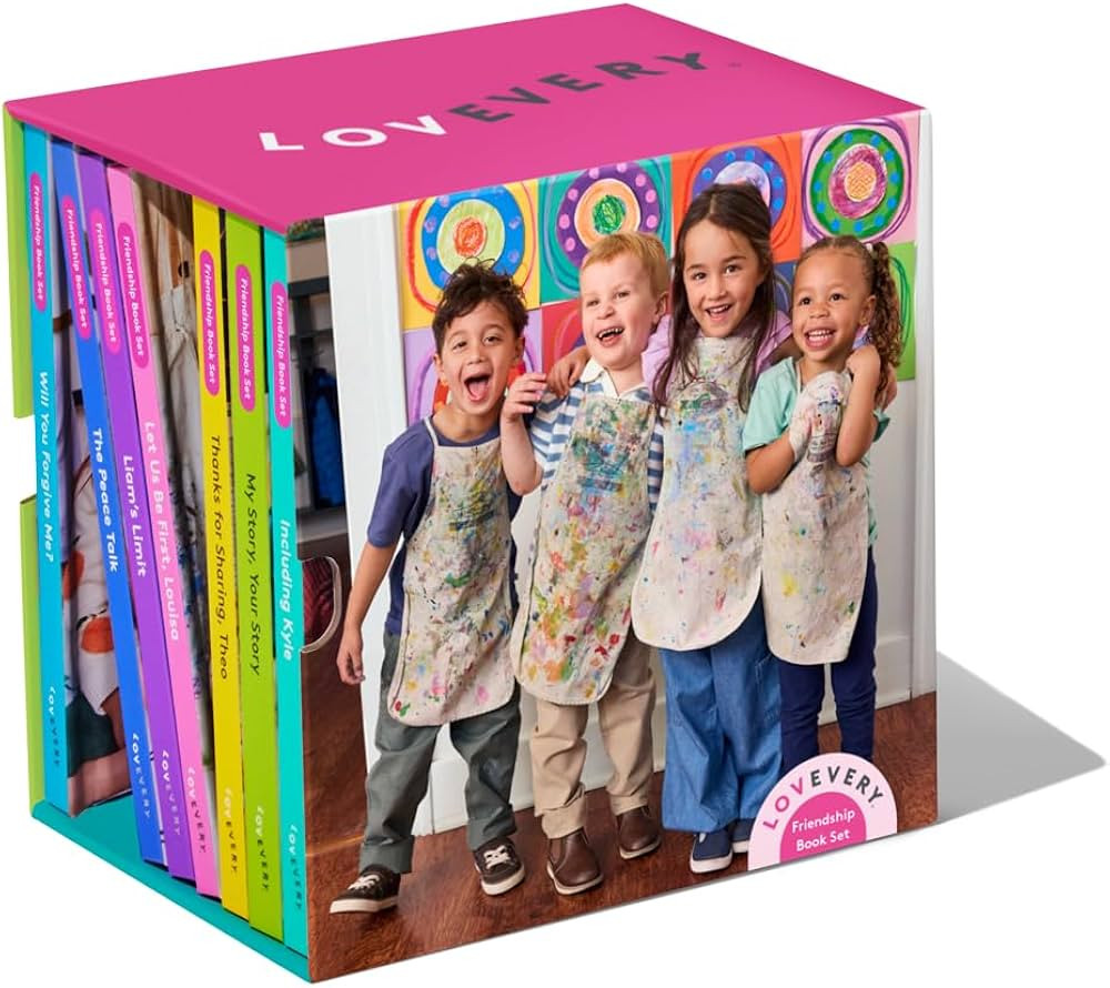 The Friendship Book Set (10 Books), Social Emotional Skills for Child and Toddler, by Lovevery | Amazon (US)