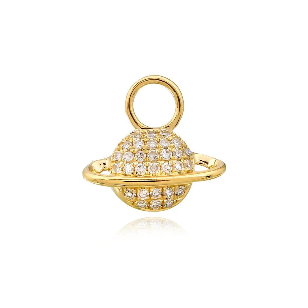 Planet Huggie Charm | Alev Jewelry