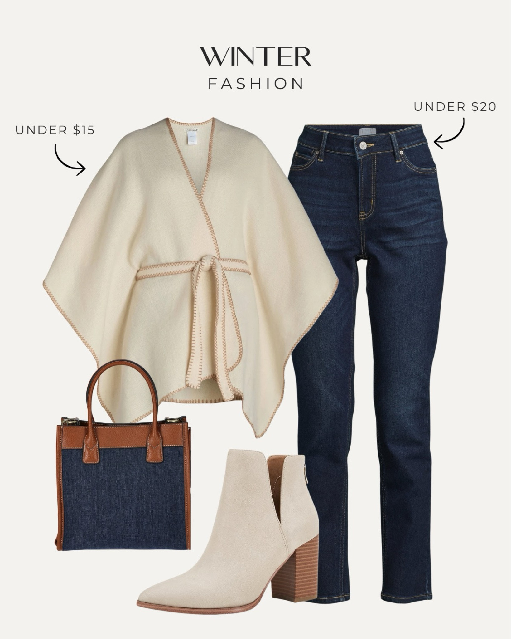 Classic neutrals paired with denim. 🫶 

#LTKStyleTip #LTKSaleAlert #LTKFamily