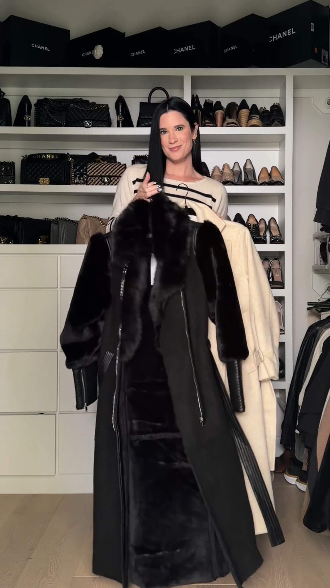 My ivory coat is 30% off. Wearing a small. The black coat is absolutely STUNNING and such high quality for under $200! I’m in the size small. 

My handbag is 20% off with code 20ASHLEY!

My black tights are 15% off with code dtkxspanx .


#LTKSeasonal #LTKFindsUnder100 #LTKSaleAlert