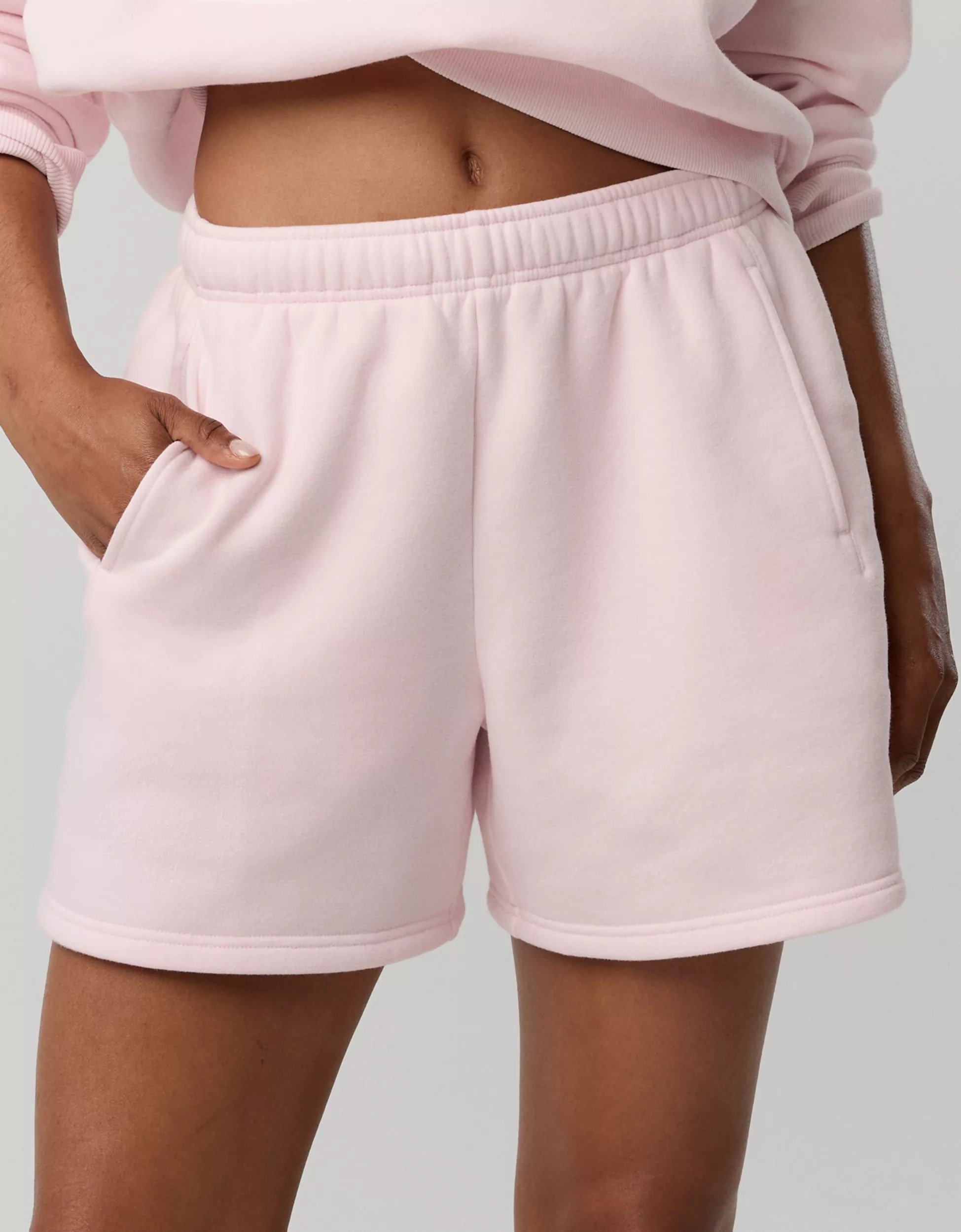 OFFLINE By Aerie 5" Cloud Fleece Short | Aerie